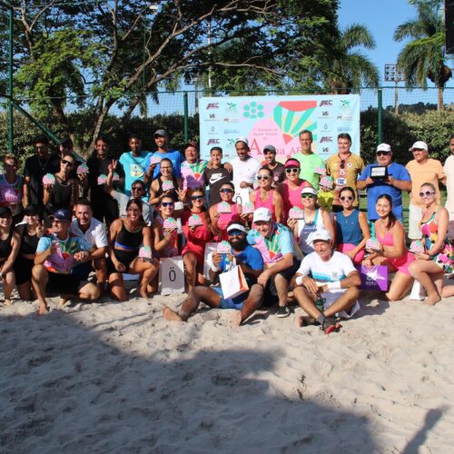 Inauguração das quadras de Beach Tennis